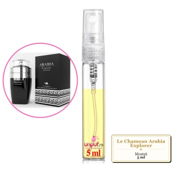 Mostra fiola din Parfumul Le Chameau Arabia Explorer, decant sticla cu pulverizator - Img 4
