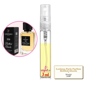 Mostra fiola din Parfumul Lorinna Paris Bottled Absolu, decant sticla cu pulverizator - Img 2