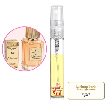 Mostra fiola din Parfumul Lorinna Paris Testosterone, decant sticla cu pulverizator - Img 3