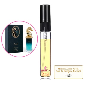 Mostra fiola din Parfumul Maison Asrar Aseel, Apa de Parfum, Barbati, decant sticla cu pulverizator - Img 4