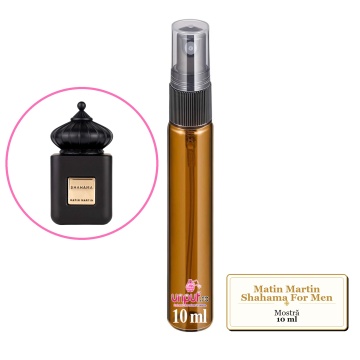 Mostra fiola din Parfumul Matin Martin Shahama For Men, decant sticla cu pulverizator - Img 3