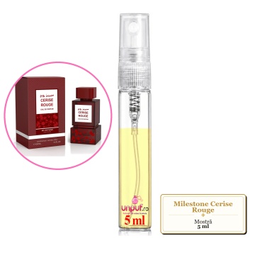 Mostra fiola din Parfumul Milestone Cerise Rouge, decant sticla cu pulverizator - Img 4