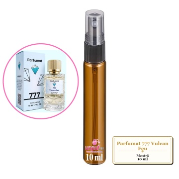 Mostra fiola din Parfumul Parfumat 777 Vulcan Feu, decant sticla cu pulverizator - Img 4