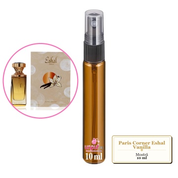 Mostra fiola din Parfumul Paris Corner Eshal Vanilla, decant sticla cu pulverizator - Img 3