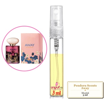 Mostra fiola din Parfumul Pendora Scents Away, decant sticla cu pulverizator - Img 3