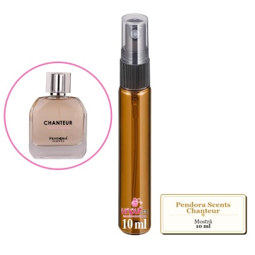 Mostra fiola din Parfumul Pendora Scents Chanteur, decant sticla cu pulverizator