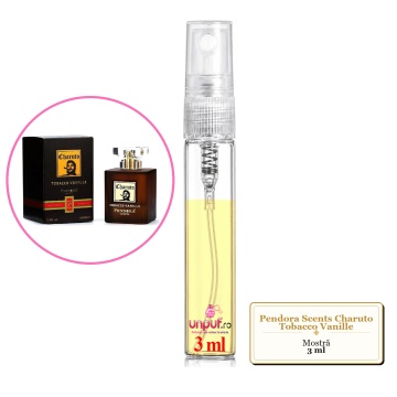 Mostra fiola din Parfumul Pendora Scents Charuto Tobacco Vanille, decant sticla cu pulverizator - Img 3