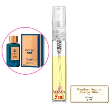 Mostra fiola din Parfumul Pendora Scents Envoye Blue, decant sticla cu pulverizator - Img 4