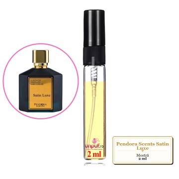Mostra fiola din Parfumul Pendora Scents Satin Luxe, decant sticla cu pulverizator - Img 1