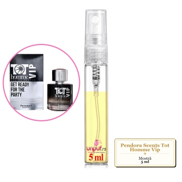 Mostra fiola din Parfumul Pendora Scents Tot Homme Vip, decant sticla cu pulverizator - Img 4