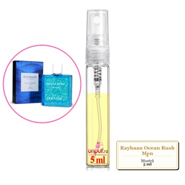 Mostra fiola din Parfumul Rayhaan Ocean Rush Men, decant sticla cu pulverizator - Img 4