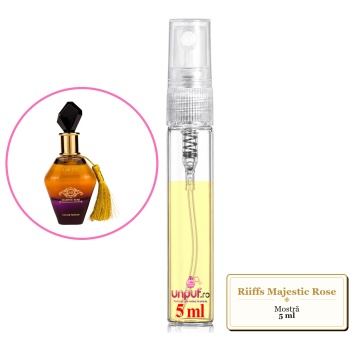 Mostra fiola din Parfumul Riiffs Majestic Rose, decant sticla cu pulverizator - Img 4