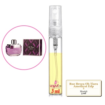 Mostra fiola din Parfumul Rue Broca Oh Tiara Amethyst Edp, decant sticla cu pulverizator - Img 3