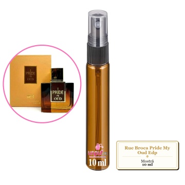 Mostra fiola din Parfumul Rue Broca Pride My Oud Edp, decant sticla cu pulverizator