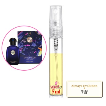 Mostra fiola din Parfumul Zimaya Evolution, decant sticla cu pulverizator - Img 4