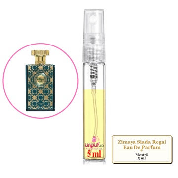 Mostra fiola din Parfumul Zimaya Siada Regal Eau De Parfum, decant sticla cu pulverizator - Img 3