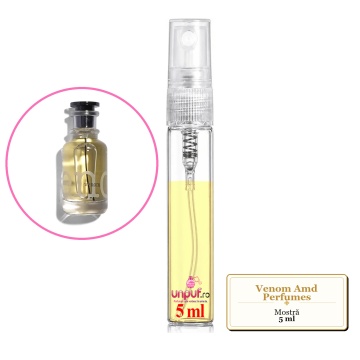 Mostra fiola din Venom Amd Perfumes, decant sticla cu pulverizator - Img 3