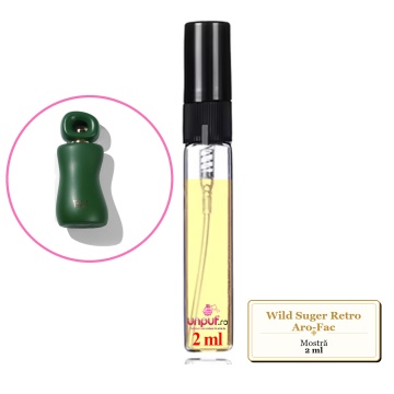 Mostra fiola din Wild Suger Retro Aro-Fac, decant sticla cu pulverizator