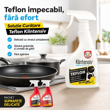 Pachet solutii curatenie suprafete delicate Klintensiv – 3 x 500 ml - Img 3