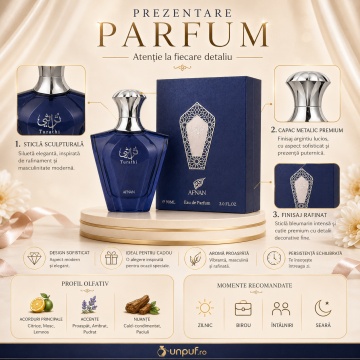 Parfum Afnan Turathi Blue 90 ml - Img 3