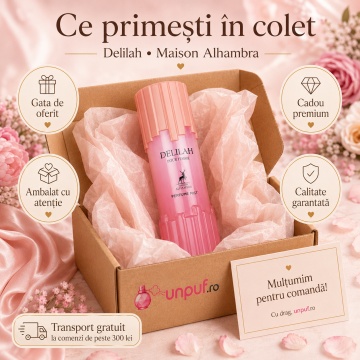 Parfum Alhambra Delilah Pour Femme Body Mist 250 ml ,arăbesc , Damă - Img 3