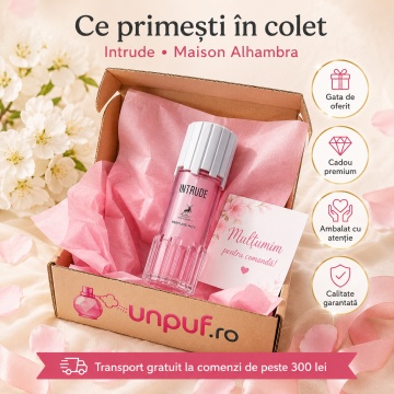 Parfum Alhambra Intrude Body Mist 250 ml ,arăbesc , Damă - Img 3