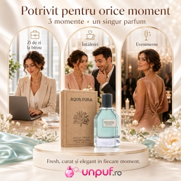 Parfum Aqua Pura Eau de Parfum 70ml, tip arăbesc, Unisex, Damă, Bărbat - Img 6