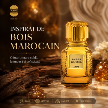 Parfum Arăbesc Ajmal Amber Santal 100 ml, Damă, edp - Img 8