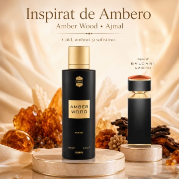 Parfum Arăbesc Ajmal Amber Wood Hair Mist 100 ml, Damă, edp - Img 8