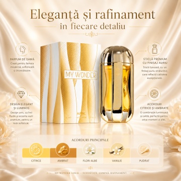 Parfum Arăbesc Ajmal My Wonder 85 ml, Damă, edp - Img 3