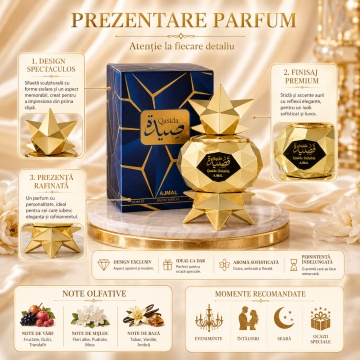 Parfum Arăbesc Ajmal Qasida 60 ml, Damă, edp - Img 3