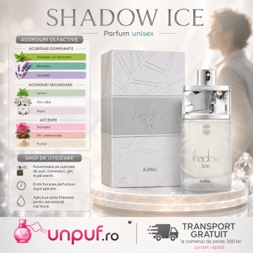 Parfum Arăbesc Ajmal Shadow Ice Eau De Parfum 75 ml, Damă, edp - Img 9