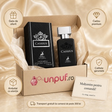 Parfum Arăbesc Alhambra Cassius Maison Alhambra 30 ml, Apă de Parfum Bărbați, Aromă Oriental Modernă, Inspirat Carlisle - Img 4