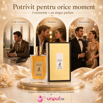 Parfum Arăbesc Alhambra Domino Essence 100 ml, Apă de Parfum Unisex, Damă și Bărbat, Maison Alhambra, Inspirat Rosendo Mateu, Aromă Oriental Modernă Ambrată și Vanilată cu Note Fructate, Bergamotă, Condimente, Iasomie, Trandafir, Note Lemnoase, Cedru, Amb - Img 6