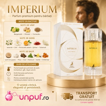 Parfum Arăbesc Alhambra Imperium Maison Alhambra 100 ml, Apă de Parfum Unisex, Damă și Bărbat, Aromă Oriental Modernă, Inspirat Elysium Pour Homme - Img 9