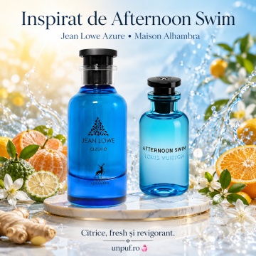 Parfum Arăbesc Alhambra Jean Lowe Azure Maison Alhambra 100 ml, Apă de Parfum Unisex, Damă și Bărbat, Aromă Acvatic Proaspătă, Inspirat Afternoon Swim - Img 8