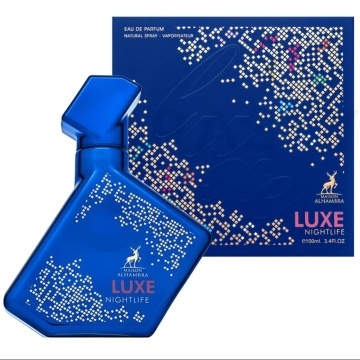 Parfum Arăbesc Alhambra Luxe Nightlife Maison Alhambra 100 ml, Apă de Parfum Bărbați, Aromă Oriental Ambrată, Inspirat New York Nights - Img 11