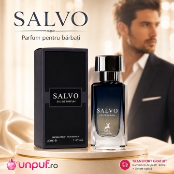 Parfum Arăbesc Alhambra Salvo 30 ml, Apă de Parfum Bărbați, Maison Alhambra, Inspirat Sauvage, Aromă Aromatic Proaspătă cu Note Citrice, Bergamotă, Piper, Patchouli, Geranium, Lavandă, Ambroxan, Cedru și Labdanum - Img 10