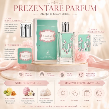 Parfum Arăbesc Alhambra Sugar Me Candy Floss Maison Alhambra 100 ml, Apă de Parfum Damă, Aromă Gurmand Dulce, Inspirat Sweet Like Candy - Img 3