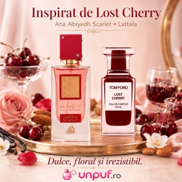 Parfum Arăbesc Ana Abiyedh Scarlet Lattafa 60 ml, Apă de Parfum Unisex, Aromă Aromatic Fructată cu Cireașă Neagră, Piper Roz, Trandafir Alb, Bujor, Tonka, Nucșoară, Caramel, Paciuli, Vanilie și Zahăr - Img 8