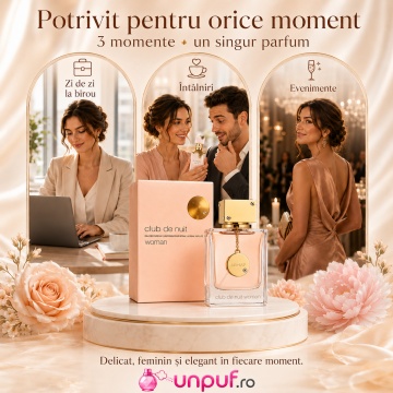Parfum Arăbesc Armaf Club De Nuit Woman 105 ml, Apă de Parfum Damă, Aromă Floral Fructată, Elegantă, Feminină, Luminoasă și Rafinată, Inspirată de Coco Mademoiselle - Img 6