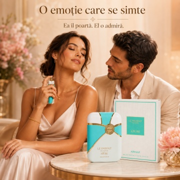 Parfum Arăbesc Armaf Le Parfait Azure Pour Femme 100 ml, Apă de Parfum Damă, Aromă Acvatică Proaspătă, Florală, Luminoasă și Rafinată - Img 5