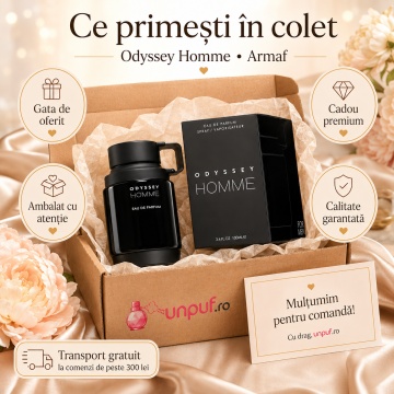 Parfum Arăbesc Armaf Odyssey Pour Homme 100 ml, Apă de Parfum Bărbat, Aromă Oriental Ambrată, Caldă, Condimentată și Sofisticată Inspirată de Noir Extreme - Img 4