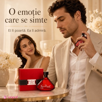 Parfum Arăbesc Armaf Tres Nuit Lyric 100 ml, Apă de Parfum Bărbat, Aromă Aromatic Verde, Fresh, Acvatică și Elegantă, Inspirată de Gio Profondo - Img 5