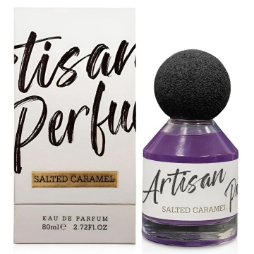 Parfum Arăbesc Artisan Perfumery Salted Caramel Fragrance World 80 ml, Apă de Parfum Unisex, Damă și Bărbat, Aromă Gurmand Dulce cu Caramel, Fructe Dulci, Zahăr, Praline, Flori Albe, Tonka, Ambră, Mosc și Vanilie - Img 11