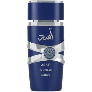 Parfum Arăbesc Asad Zanzibar Lattafa 100 ml, Apă de Parfum Bărbați, Inspirat Le Beau Jean Paul Gaultier, Aromă Floral Gurmandă cu Lavandă, Piper Negru, Iris, Nucă de Cocos, Sare, Tămâie și Vanilie - Img 12