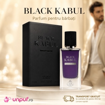 Parfum Arăbesc Black Kabul French Avenue 60 ml, Apă de Parfum pentru Bărbați, Inspirat Black Afgano Nasomatto, Aromă Aromatic Orientală cu Citrice, Condimente, Note Proaspete, Flori Albe, Lavandă, Note Calde, Lemn de Cedru, Ambră și Mosc - Img 10