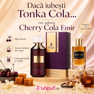 Parfum Arăbesc Cherry Cola Emir 75 ml, Extract de Parfum Unisex Damă și Bărbat, Aromă Oriental Condimentată, Gurmandă, Cireșe, Cola, Vanilie și Scorțișoară, Inspirată de Tonka Cola Mancera - Img 8