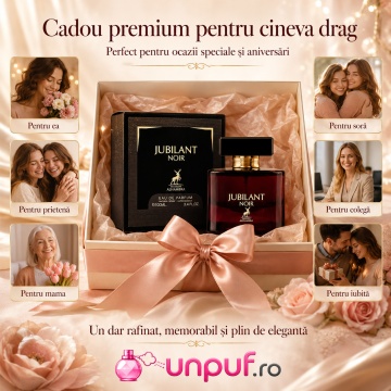 Parfum Arăbesc Damă Jubilant Noir Maison Alhambra 100 ml, Apă de Parfum, Inspirat de Crystal Noir Versace, Aromă Floral Ambrată și Oriental Florală cu Cardamom, Ghimbir, Piper Roz, Bujor, Floare de Portocal, Gardenie, Nucă de Cocos, Lemn de Santal, Mosc ș - Img 7