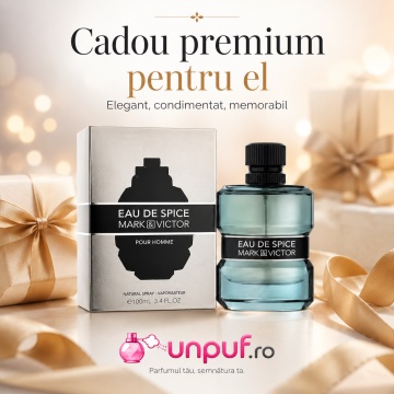Parfum Arăbesc Eau de Spice Mark & Victor Fragrance World 100 ml, Apă de Parfum Bărbat, Aromă Oriental Condimentată cu Elemi, Grapefruit, Bergamotă, Piper Roz, Paprika, Scorțișoară, Șofran, Tutun, Piele și Vetiver - Img 8